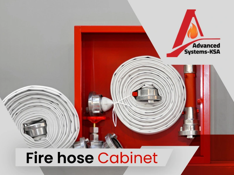 Fire Hose Cabinet Detail in Saudi Arabia
