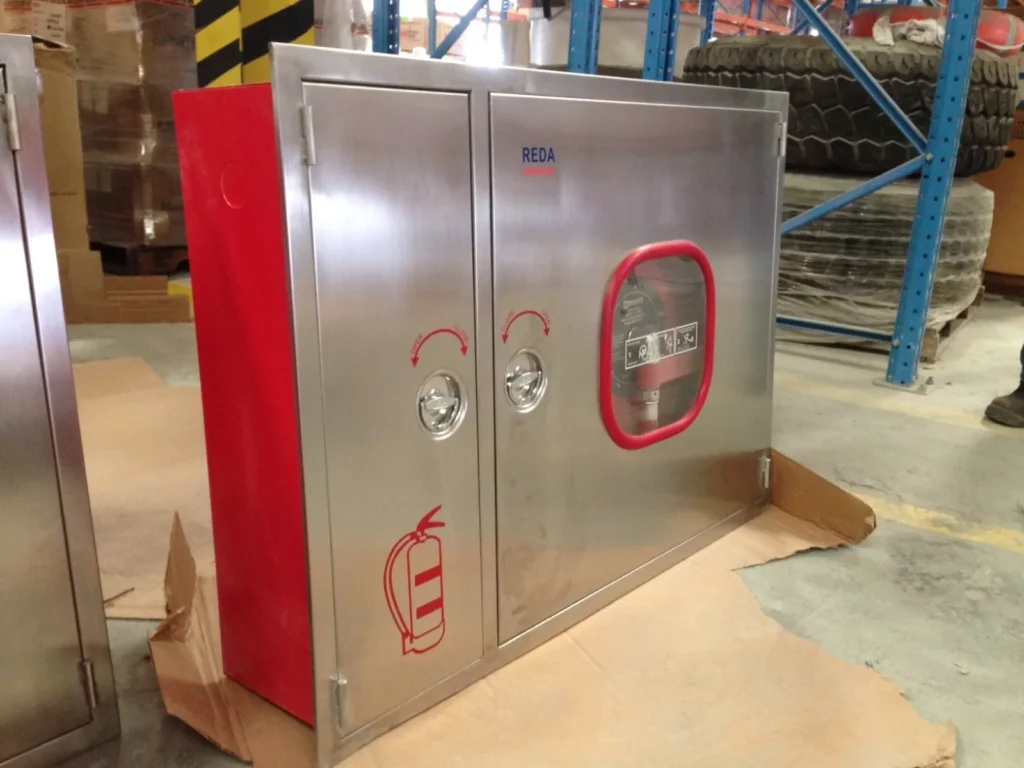 Fire Hose Cabinet Height from Floor in Saudi Arabia